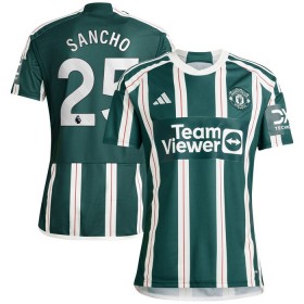 Goedkope Manchester United Sancho 25 Uitshirt 2023-24
